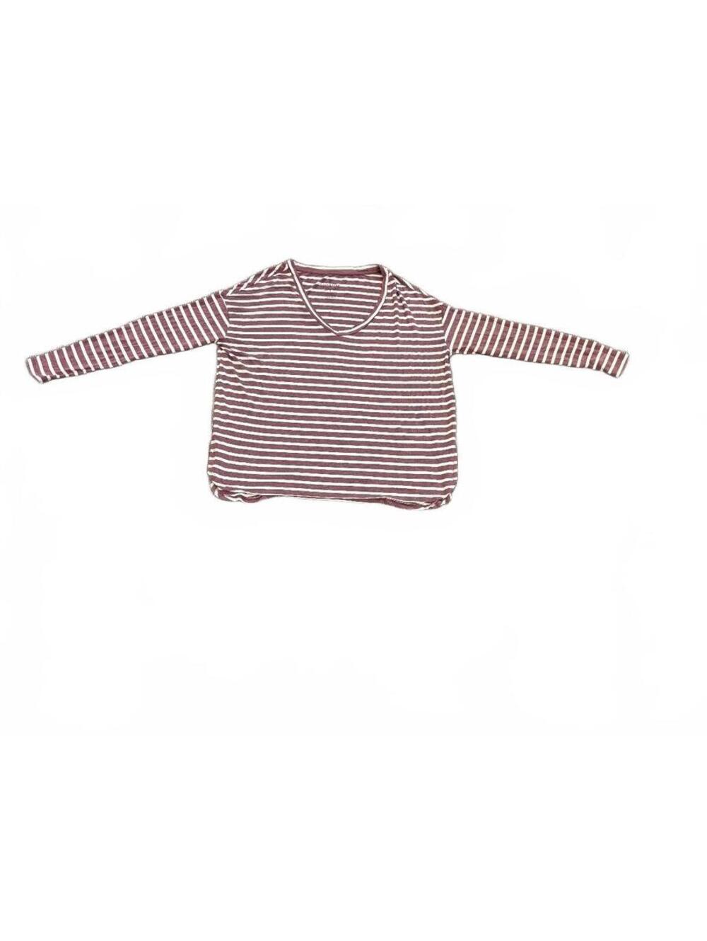 American Eagle Soft & Sexy Striped Long Sleeve Top Size Small
